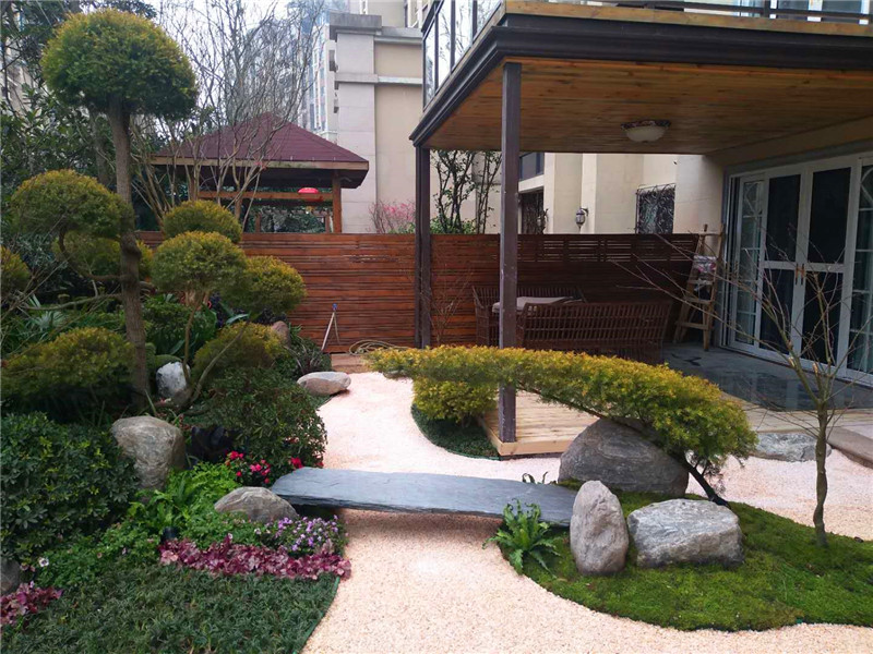 重庆南岸区南山日式别墅花园设计