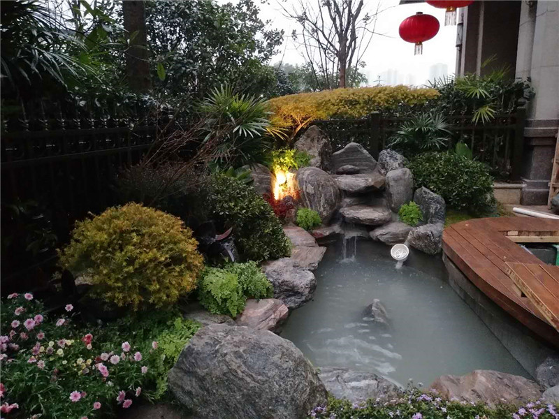 重庆南岸区南山日式别墅花园设计
