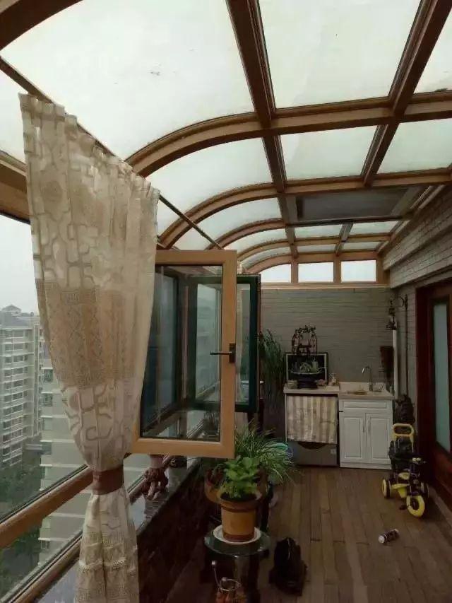 露台花园这么好看,买房就要买顶楼