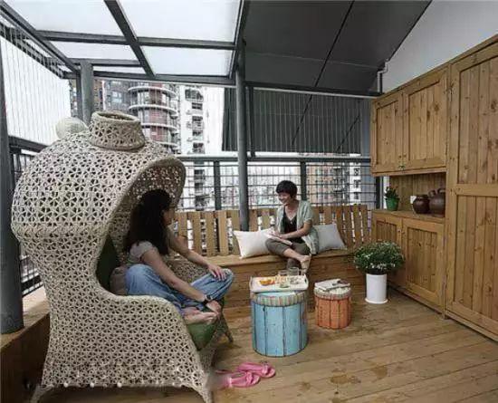 露台花园这么好看,买房就要买顶楼
