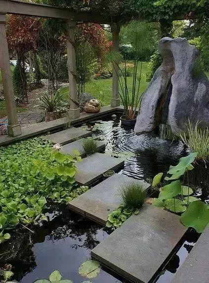 庭院水景五大类,喜欢水景的千万不要错过!