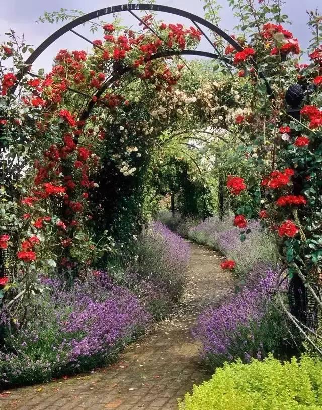 当乡村遇见花架花草,打造田园风格首选的方法
