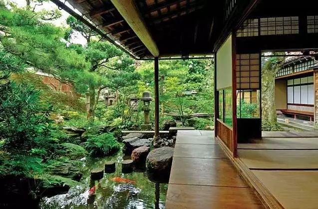 日式庭院景观空间的禅意塑造