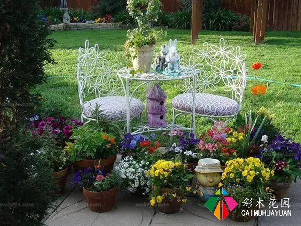 “美式乡村风格庭院花园”，浓浓的乡村气息舒适自由