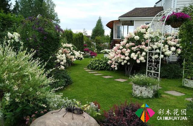 小庭院景观设计——利用小庭院植物形成边界