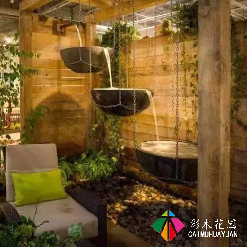 庭院水景之旧物改造