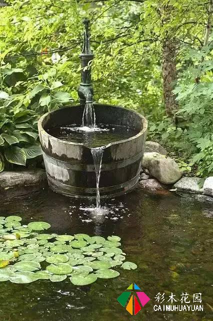 庭院水景之旧物改造