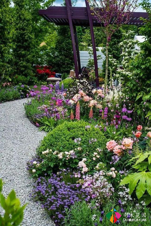 庭院花园花境设计——插花者的花境