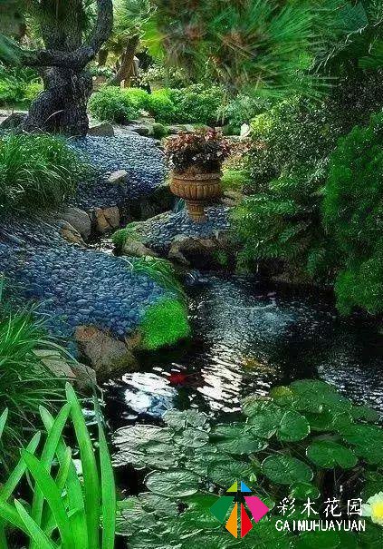 庭院水景五大类，喜欢花园水景的千万不要错过