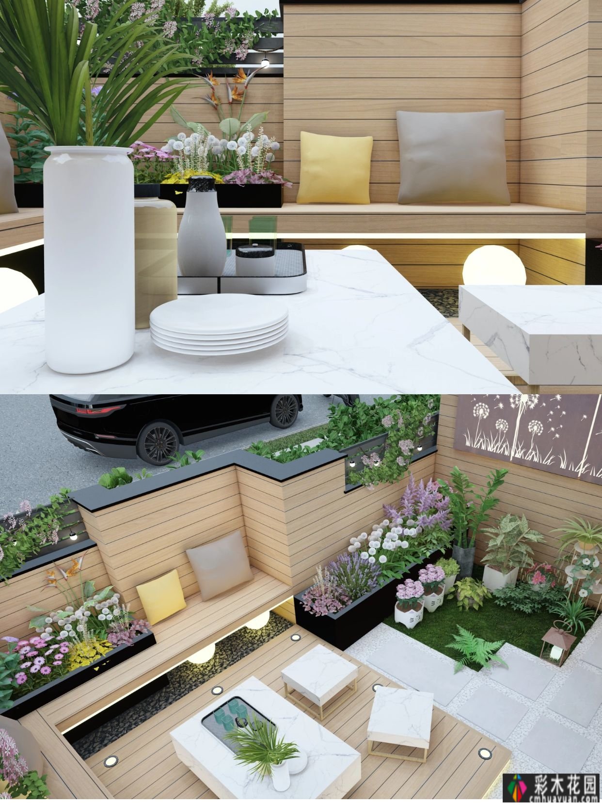 30m2 庭院 设计怎么样?分享5个在小空间庭院中轻松玩耍的技巧/