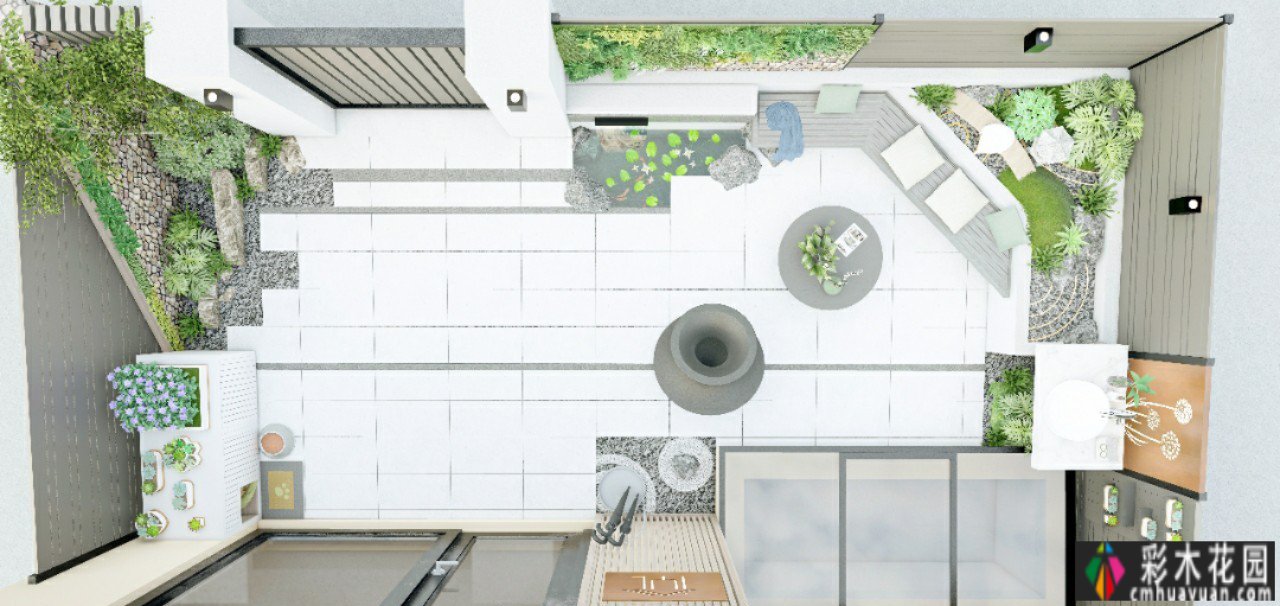30m2 庭院 设计怎么样?分享5个在小空间庭院中轻松玩耍的技巧/